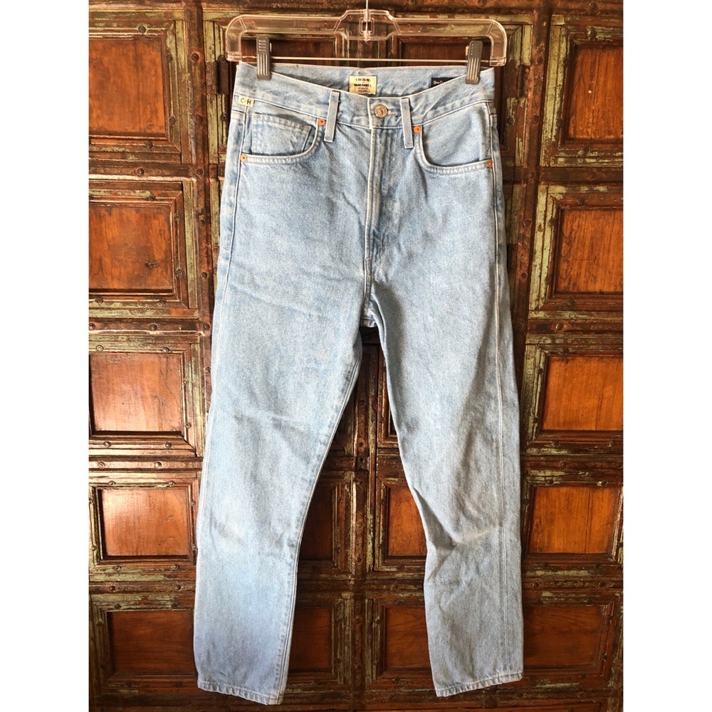 Citizens of Humanity Dree Crop High Rise Slim StraightJeans